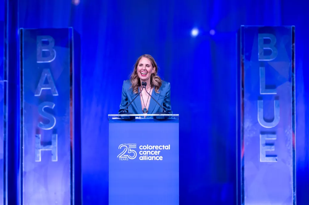 Alison Friedman chaired the national Blue Hope Bash on November 2, 2024, in Washington, D.C., with her husband Mark Waner. 