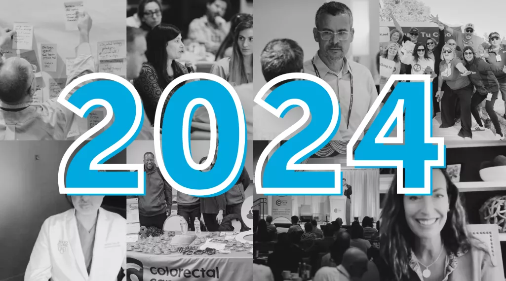 a photo that says "2024" with pictures of allies in the background