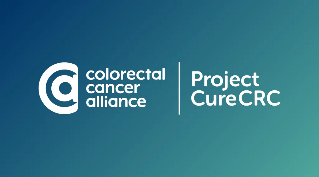 The Colorectal Cancer Alliance's Project Cure CRC logo.