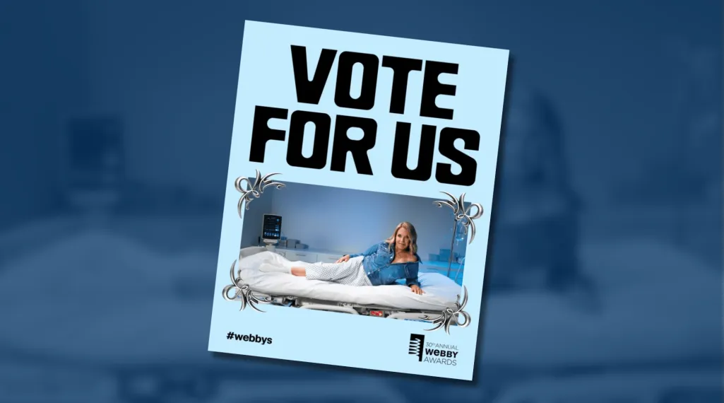 LEAD FROM BEHIND has been nominated for two Webby awards.