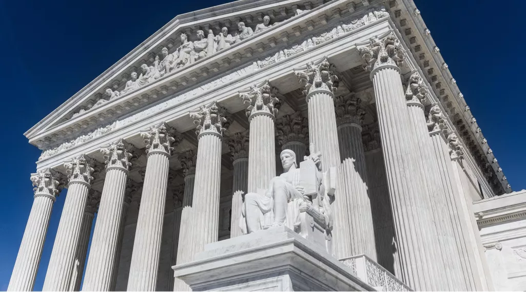 The United States Supreme Court building.