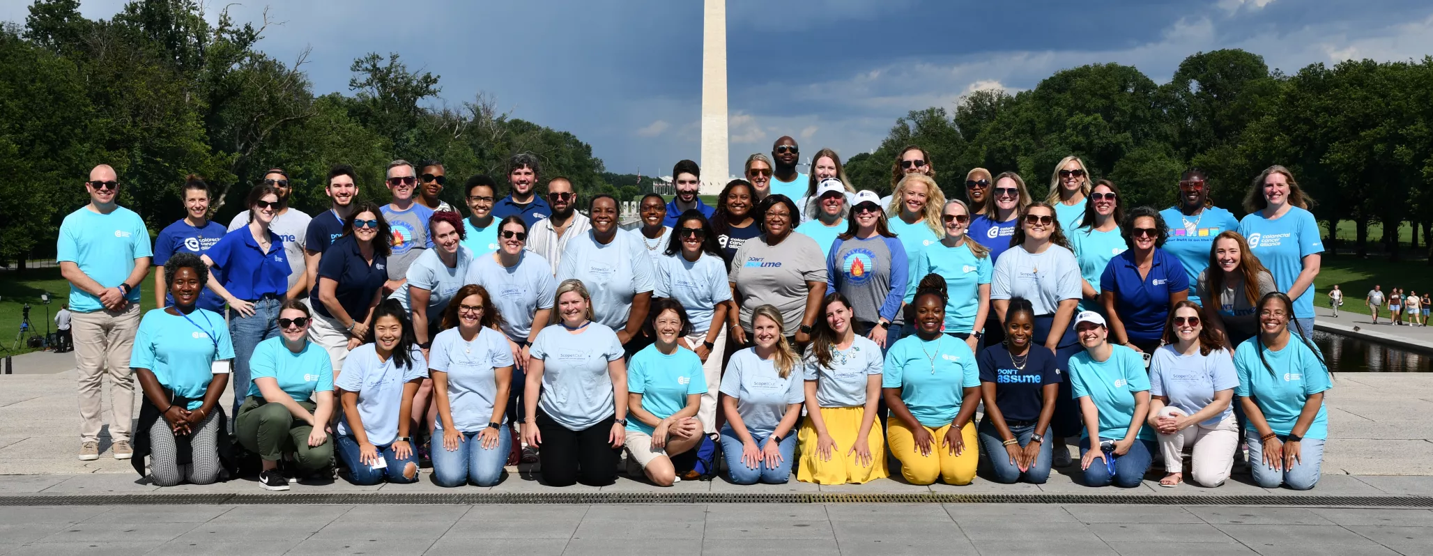Staff retreat at DC mall
