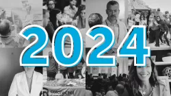 a photo that says "2024" with pictures of allies in the background