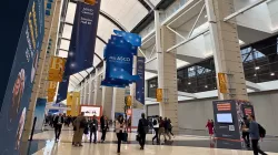 The main corridor at the 2025 ASCO Annual Meeting