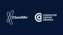 23andMe and Colorectal Cancer Alliance logos