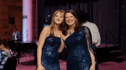 Angela and Marleigh at the Denver Blue Hope Bash