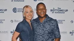 Craig Melvin and Lindsay Czarniak at the Bottoms Up Invitational