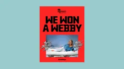 An image announcing that the Alliance has won a Webby award for LEAD FROM BEHIND