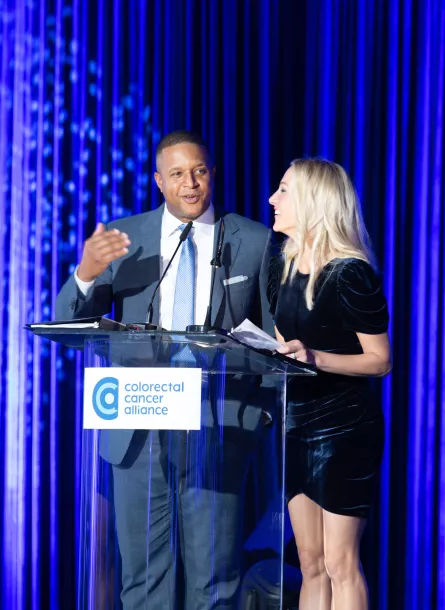 Craig Melvin and Lindsay Czarniak at the National Bash