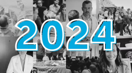 a photo that says "2024" with pictures of allies in the background