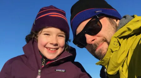 Damien and his child