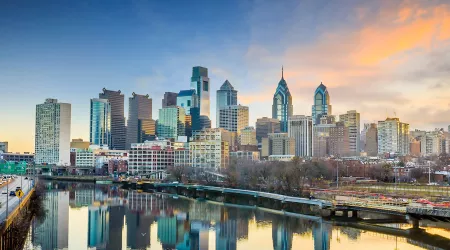 The city of Philadelphia
