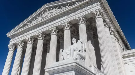 The United States Supreme Court building.
