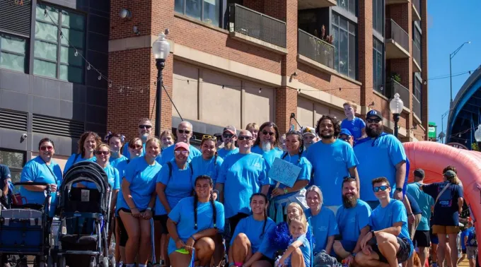 Walk to End Colon Cancer participants
