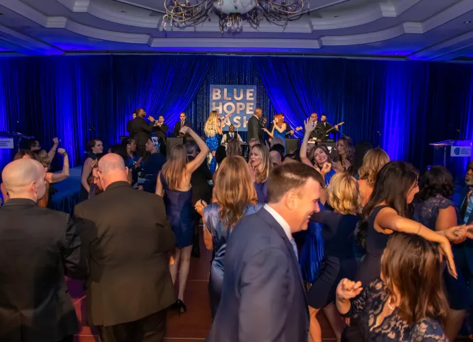 blue hope bash after party dancing 