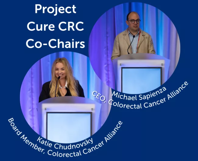 Project Cure CRC co-chairs Michael and Katie