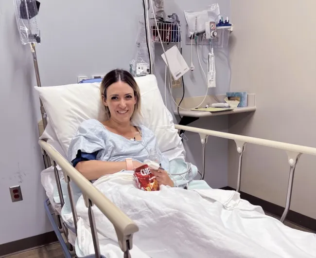 Caroline colonoscopy at hospital
