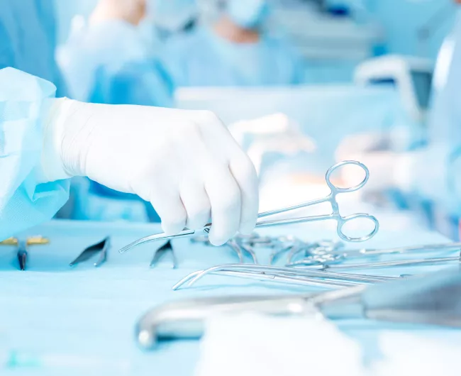 medical supply in hand