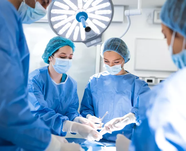 people in operating room
