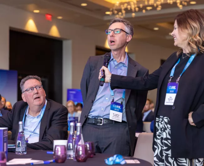 Project Cure Summit audience 2024