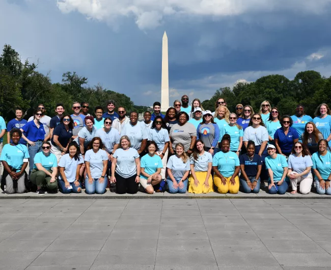 staff retreat group photo