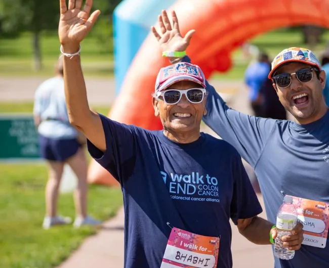 Walk to End Colon Cancer participants