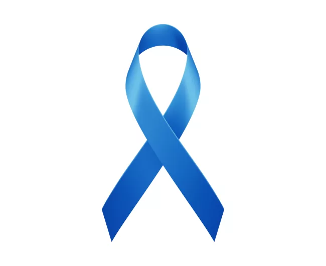 blue ribbon cancer support