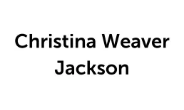Christina Weaver Jackson logo