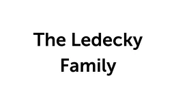 The Ledecky Family logo