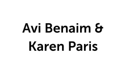 Avi Benaim & Karen Paris