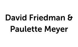 David Friedman and Paulette Meyer