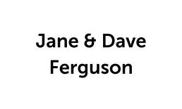 Jane & Dave Ferguson