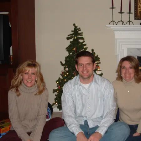 Cindy with her brother 