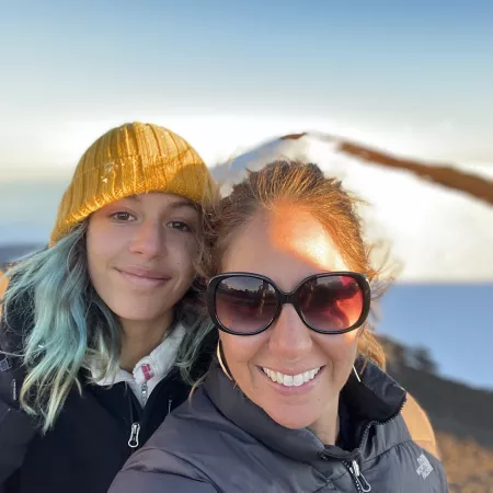Alison Friedman and Daughter