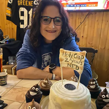 Chelle 2 year NED colorectal cancer survivor