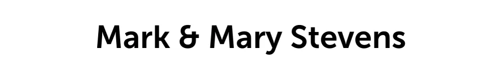 Mark & Mary Stevens